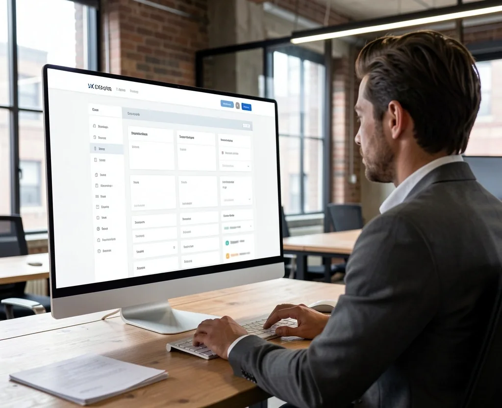 Portal corporativo B2B rediseñado con procesos guiados